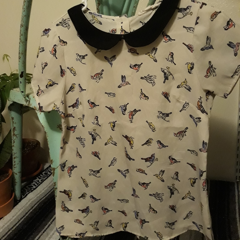 Peter Pan Collar Blouse